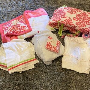 Nursery linens and window coverings